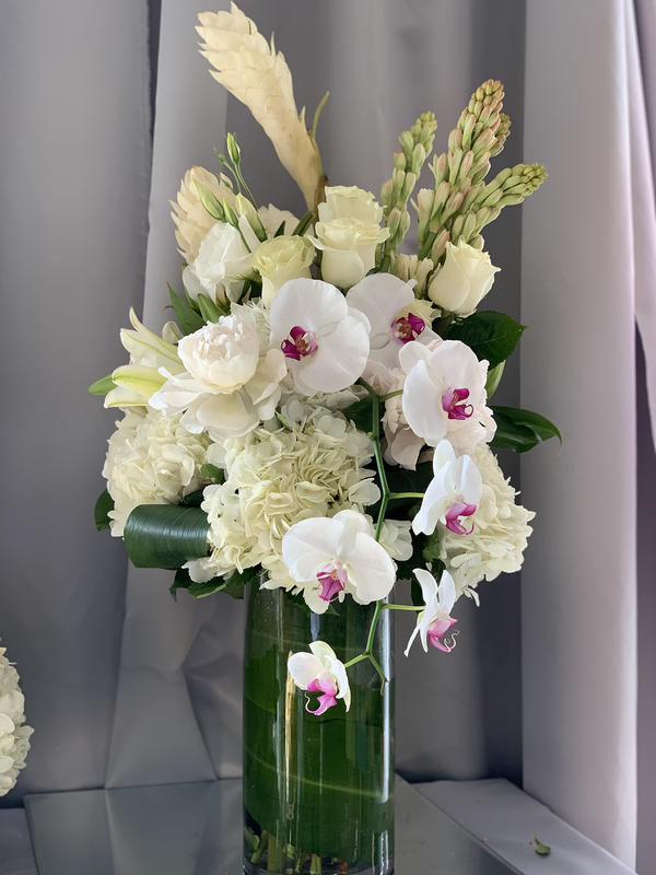 White Bliss Arrangement | Brentwood Florist