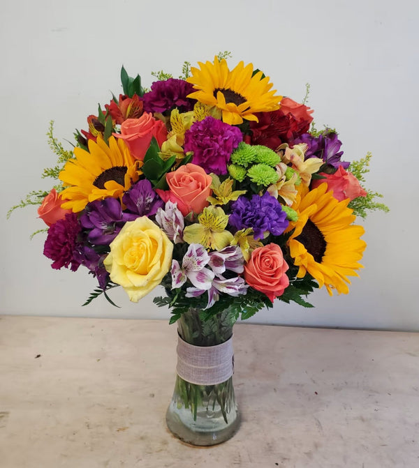 Colorful Charm | Approximately 22"" High by 16" Wide