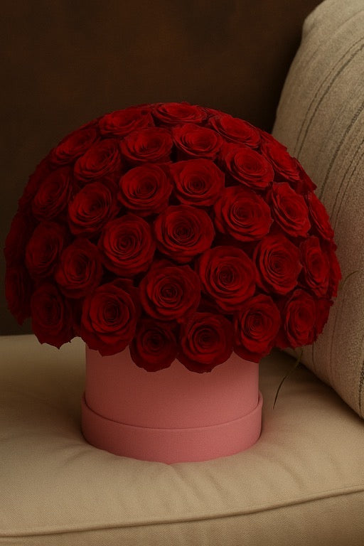 Crimson Romance - Brentwood Florist