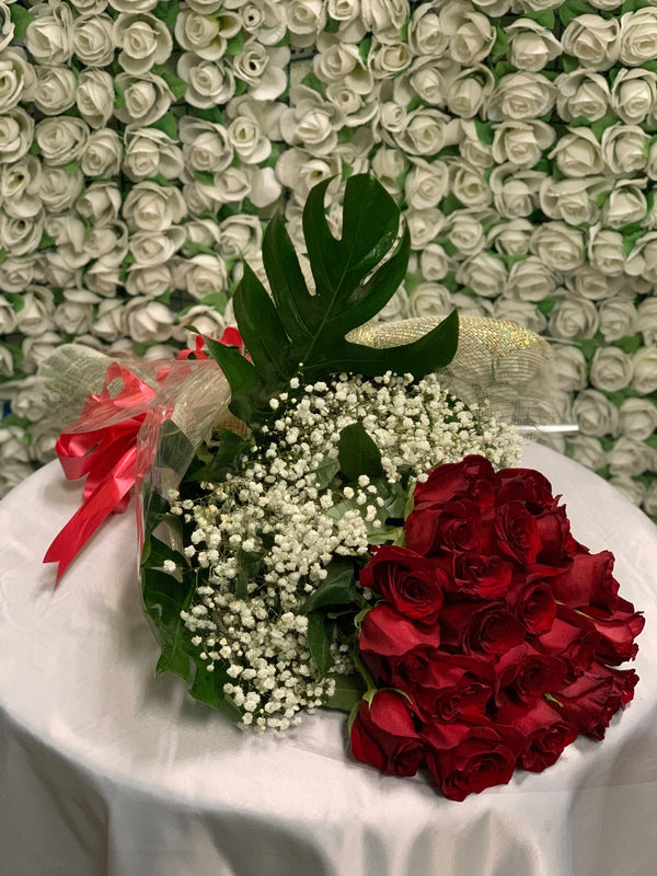 Red Roses Bouquet - Brentwood Florist