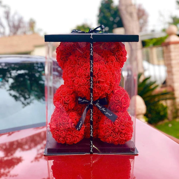 Large Rose Bear | Brentwood Florist